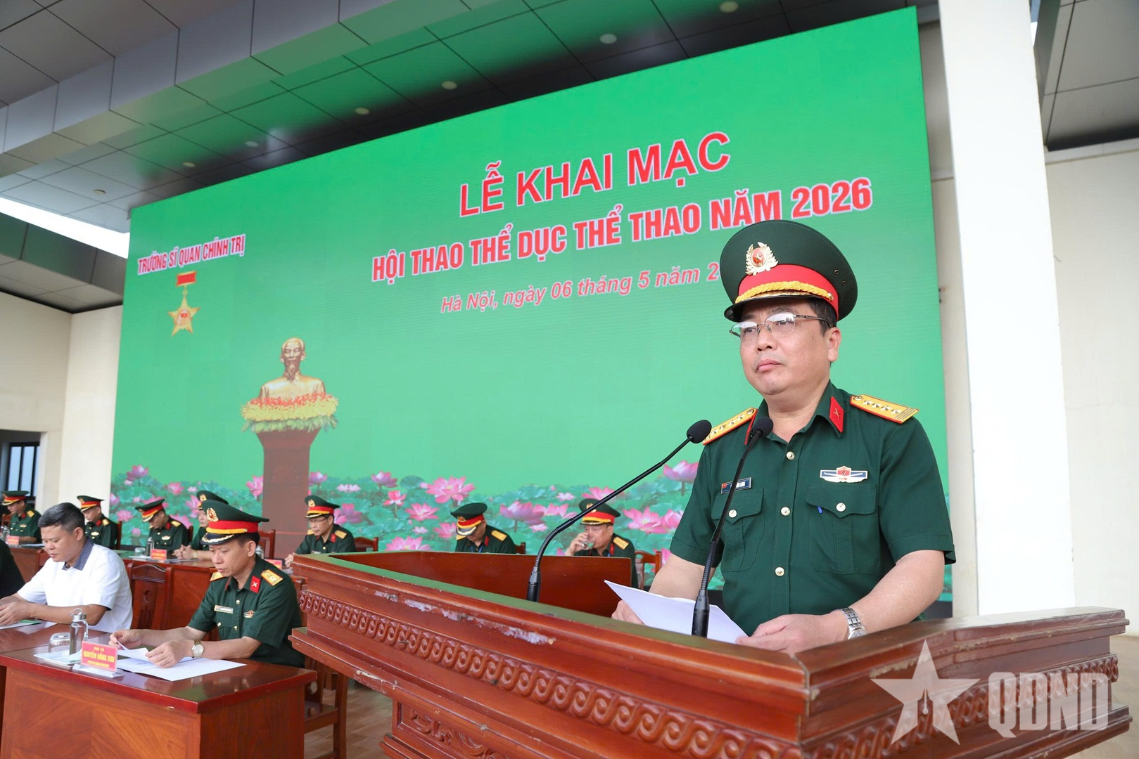 Trường Sĩ quan Chính trị khai mạc Hội thao thể dục thể thao năm 2026